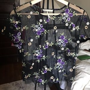 Urban outfitters sheer top